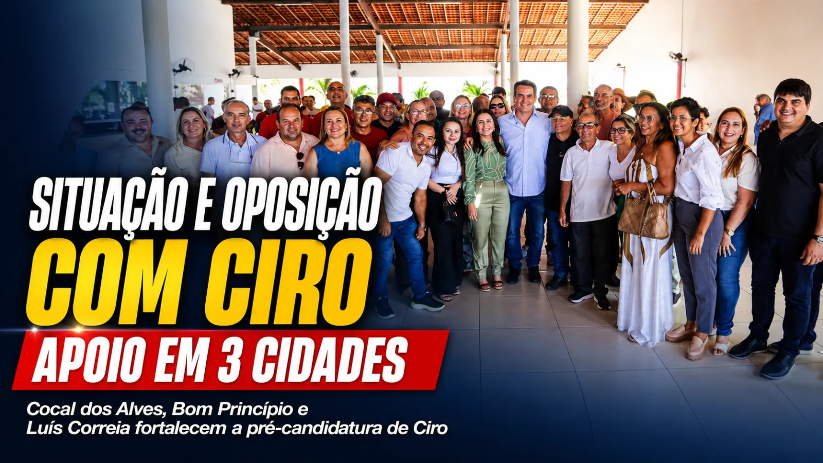 Ciro une situação e oposição