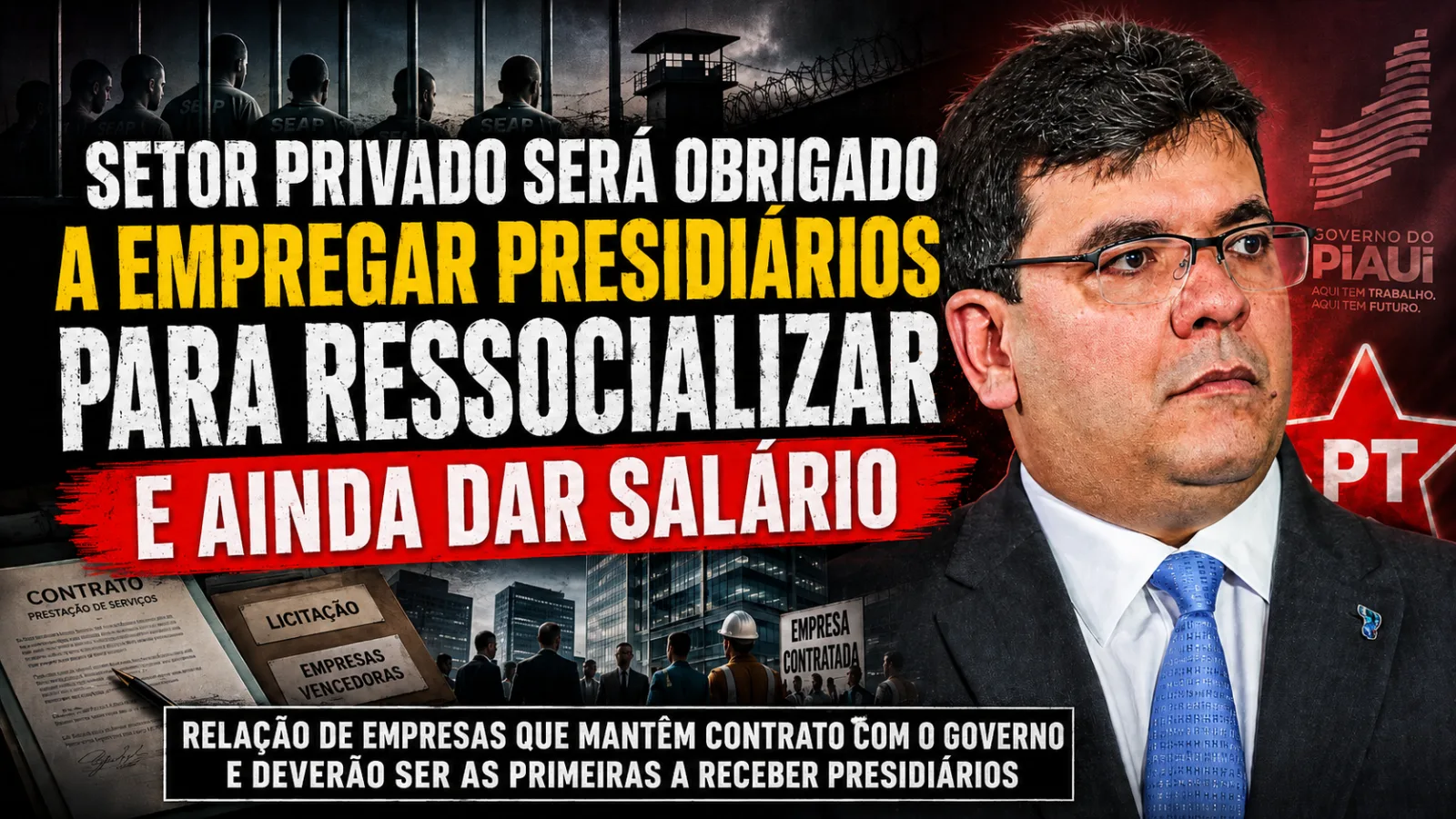 Obrigado a dá empprego para bandido